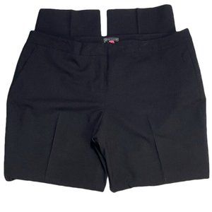 VINCE CAMUTO Pants Women's Size 14 Black Cropped Straight Leg Stretch Trousers